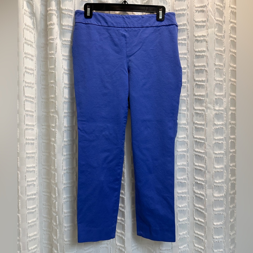 Talbots Chatham Ankle Pants in Bright Blue